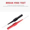 2-10PCS Multimeter Test Probe 0.7mm 30V Car Tip Probes Diagnostic Tools Test Leads Extention Back Piercing Needle Tip Probes