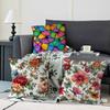 Elegant And Gentle Floral Print Cushion Cover Decorative Pillow Sofa Home Decor Case Pillow Cases