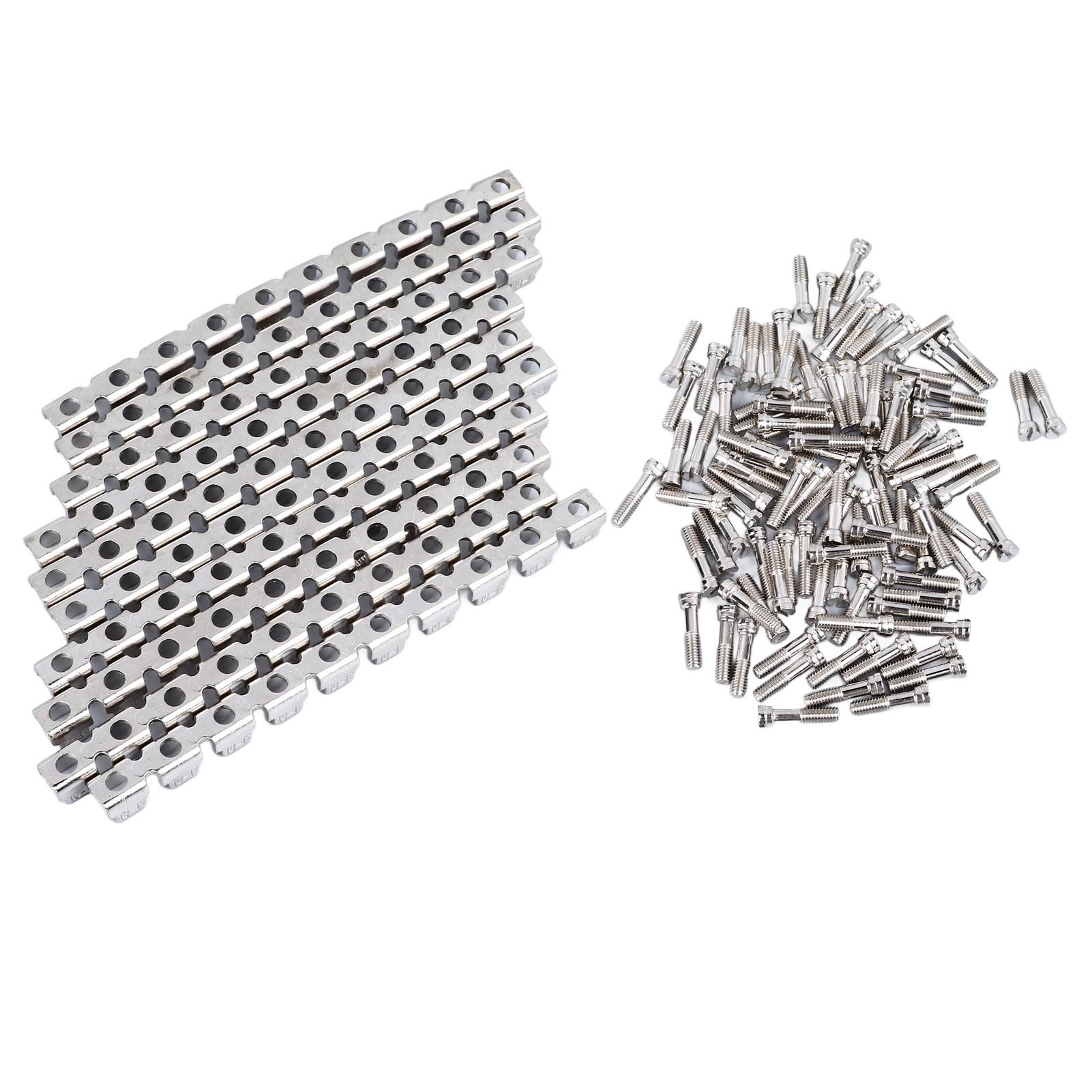

10 Pcs Terminal Fixed Bridge FBI10 12 Ni Plated DIN Rail Terminal Block Wire Jumper for UK16N