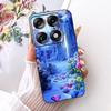 For Motorola Signature 2026 Case Popular Flower Marble Painted Cover Soft Silicone Black Phone Shell For Moto X70 Air Pro Fundas