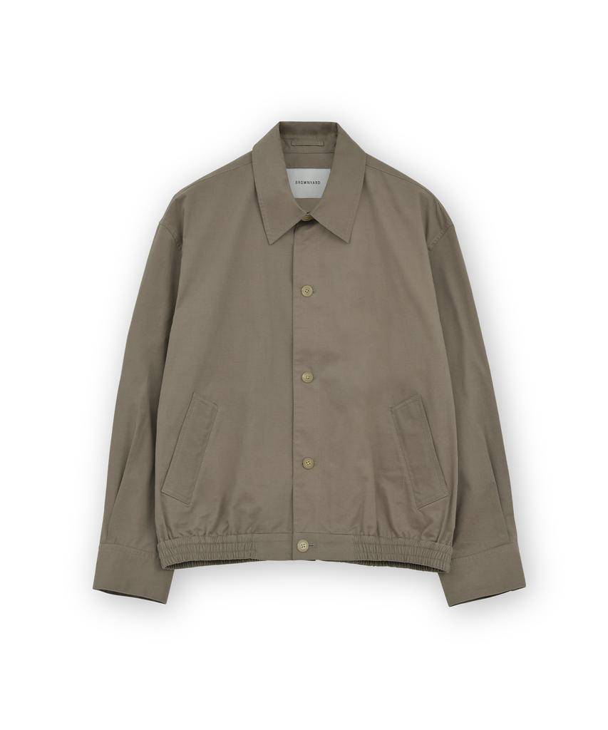 Brownyard Shirt Blouson, Brown