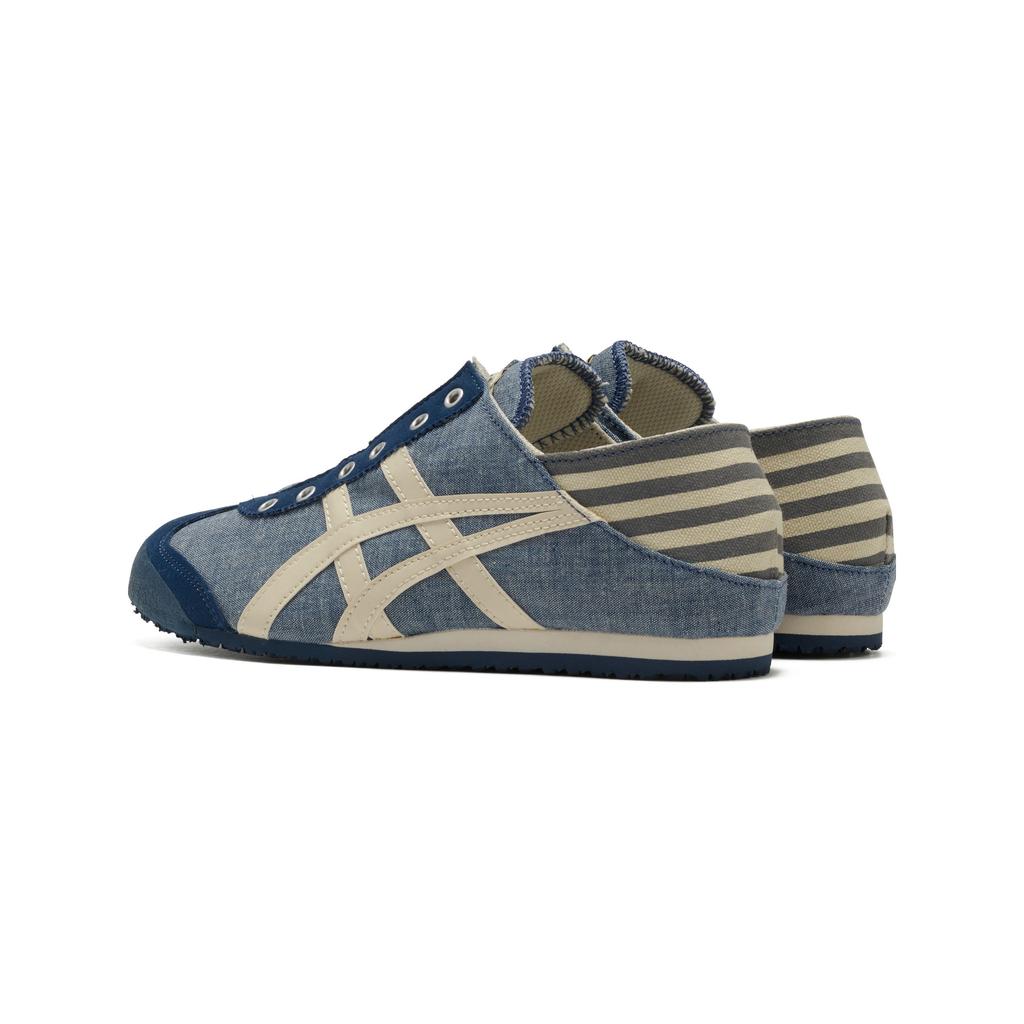 ONITSUKA TIGER Mexico 66 Paraty Blue Chambray Unisex Sneakers Natuurlijk TH342N-4202