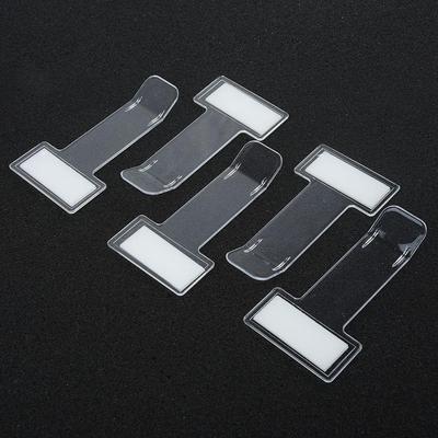 5pcs Car Vehicle Accessory Parking Ticket Permit Card Ticket Holder Clip Sticker