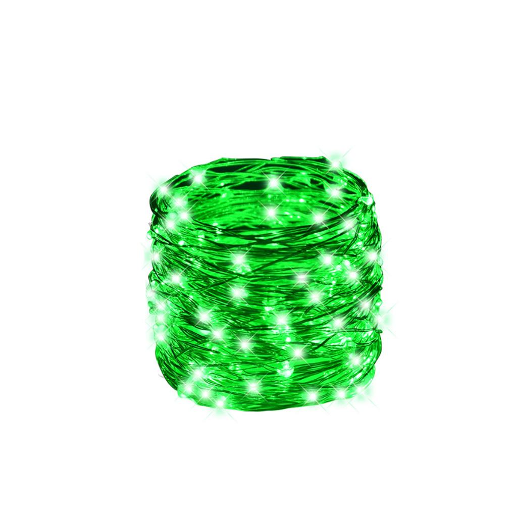 LED Solar String Lights Waterproof 100/200 LEDs Copper Wire Outdoor Garden Decor