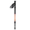 Captain Stag FEEL BOSCO Trekking Type Lever Pin with Protector and Chrome Orange UM-2331 Poles, 3-Section 2, & Lock, I-Shaped Grip, Basket,