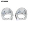 Fog Front Light Lamp Cover Trim For Honda Pilot SUV -  Chrome Foglight Foglamp Protector Accessories Car Styling