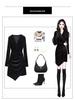 Golden Velvet Slim Fit Little Black Dress - Elegant Petite Short Skirt (2025)