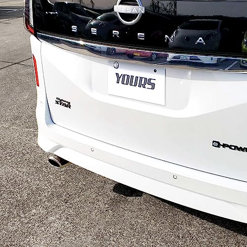 YOURS: Serena C28 Compatible Muffler Cutter 1PCS SERENA Fall Prevention Stainless Steel Plated Custom Parts Accessories Dress Up Nissan NISSAN Y504-02