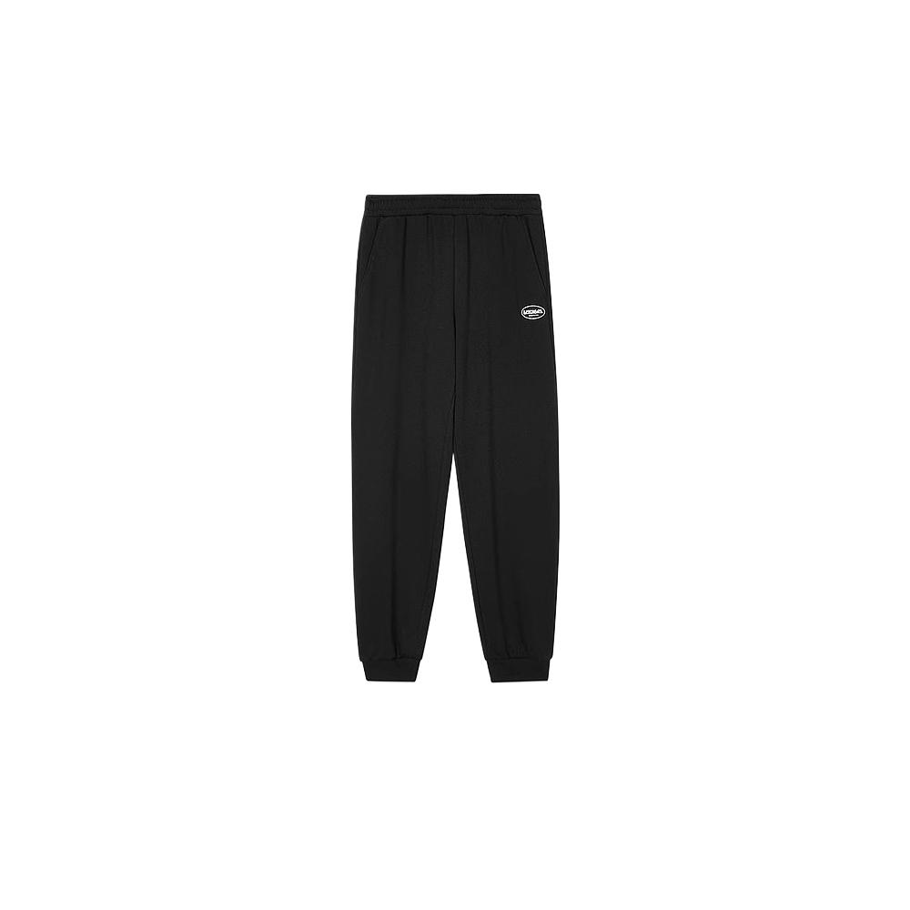 Skechers Sport Lifestyle Series Trendy Fashion Versatile Comfortable Knitted Sweatpants Women Bottoms Black L424W098-0018 S