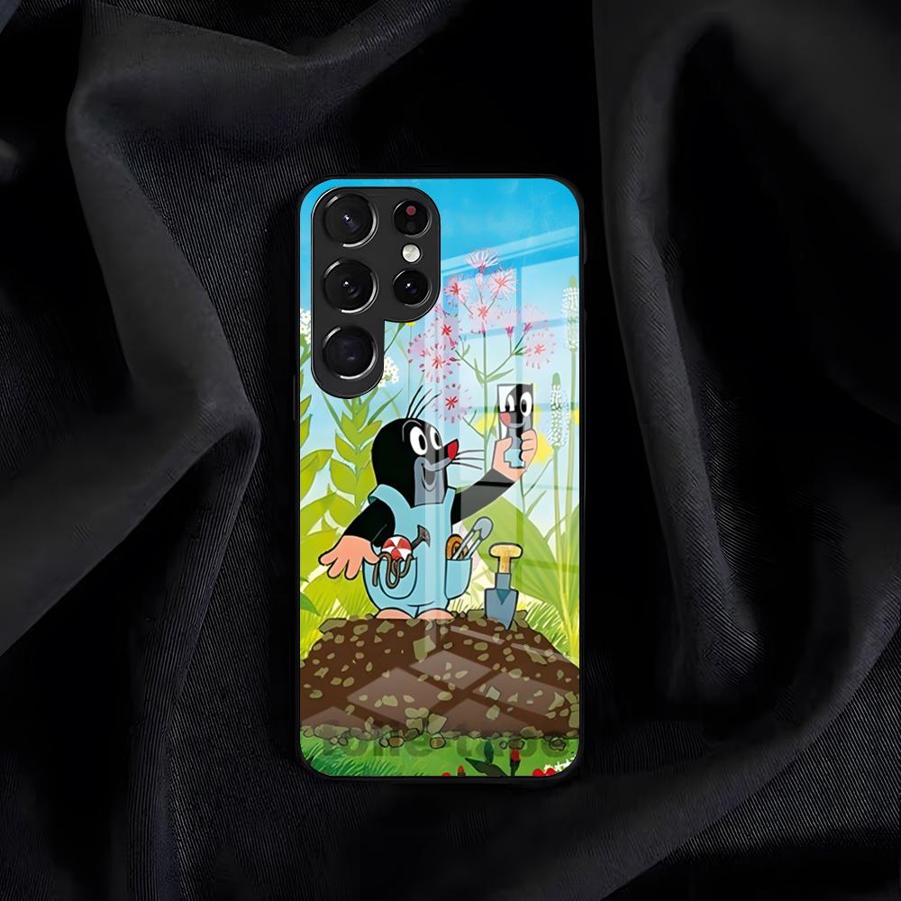 Cute The Little Mole Phone Case For Samsung S26 S25 Edge S24 S23 S22 S21 S20 Ultra Plus FE Glass Cover