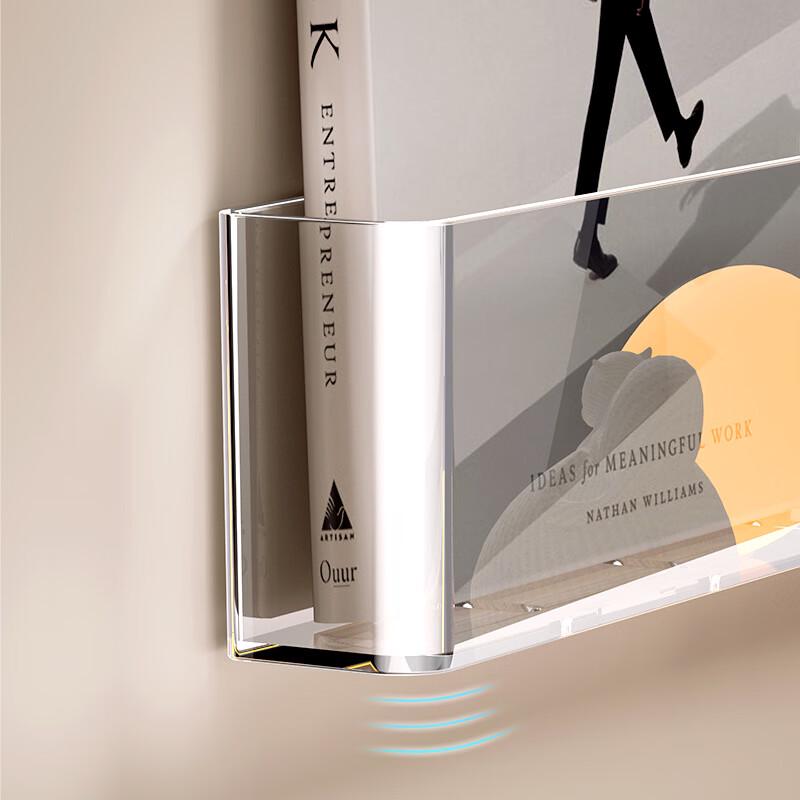 Punch-Free Wall-Mounted Decorative Shelves (2-Pack)