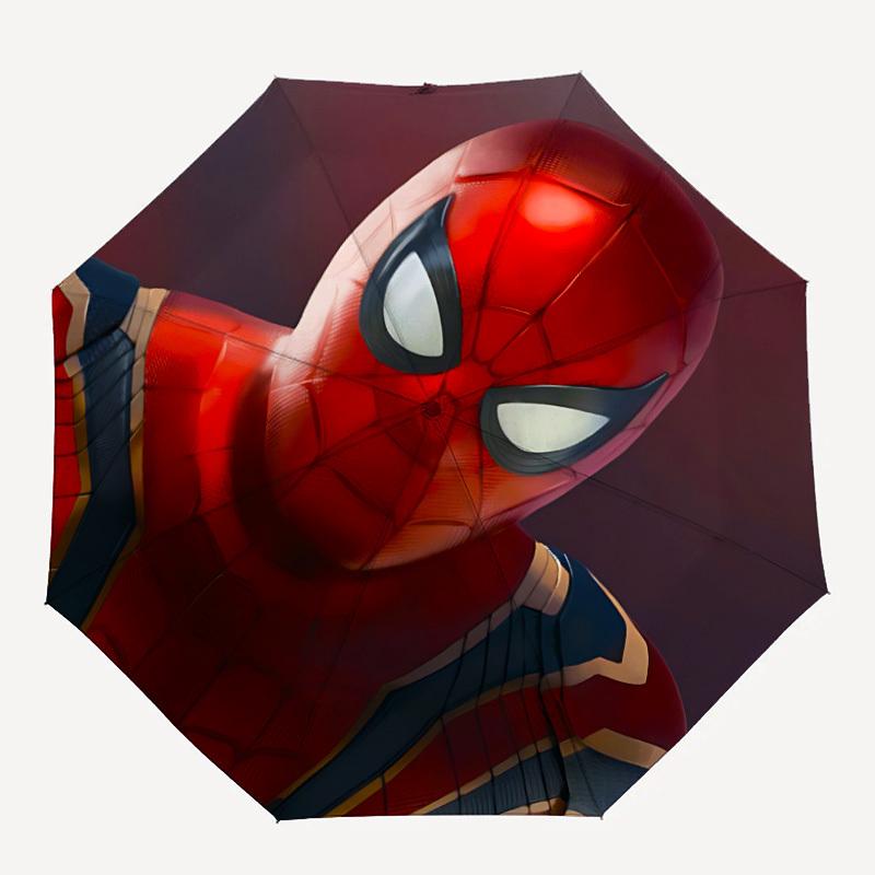 

1pc Spider-Man, Marvel Automatic Folding Umbrella:Portable Folding design, Lightweight for Women/Men.Automatic Umbrella for Everyday,Stylish Sunshade