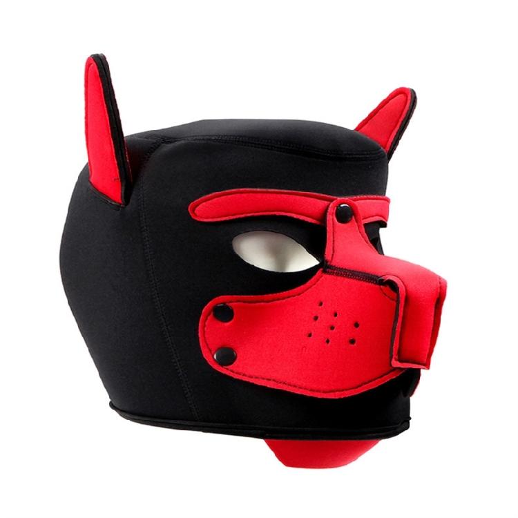 Halloween Hundegesichtsmaske Für Damen Herren Cosplay Partys Maskenballmaske Hund Cosplay Kopfbedeckung Ganzkopf Hundegesichtsmaske