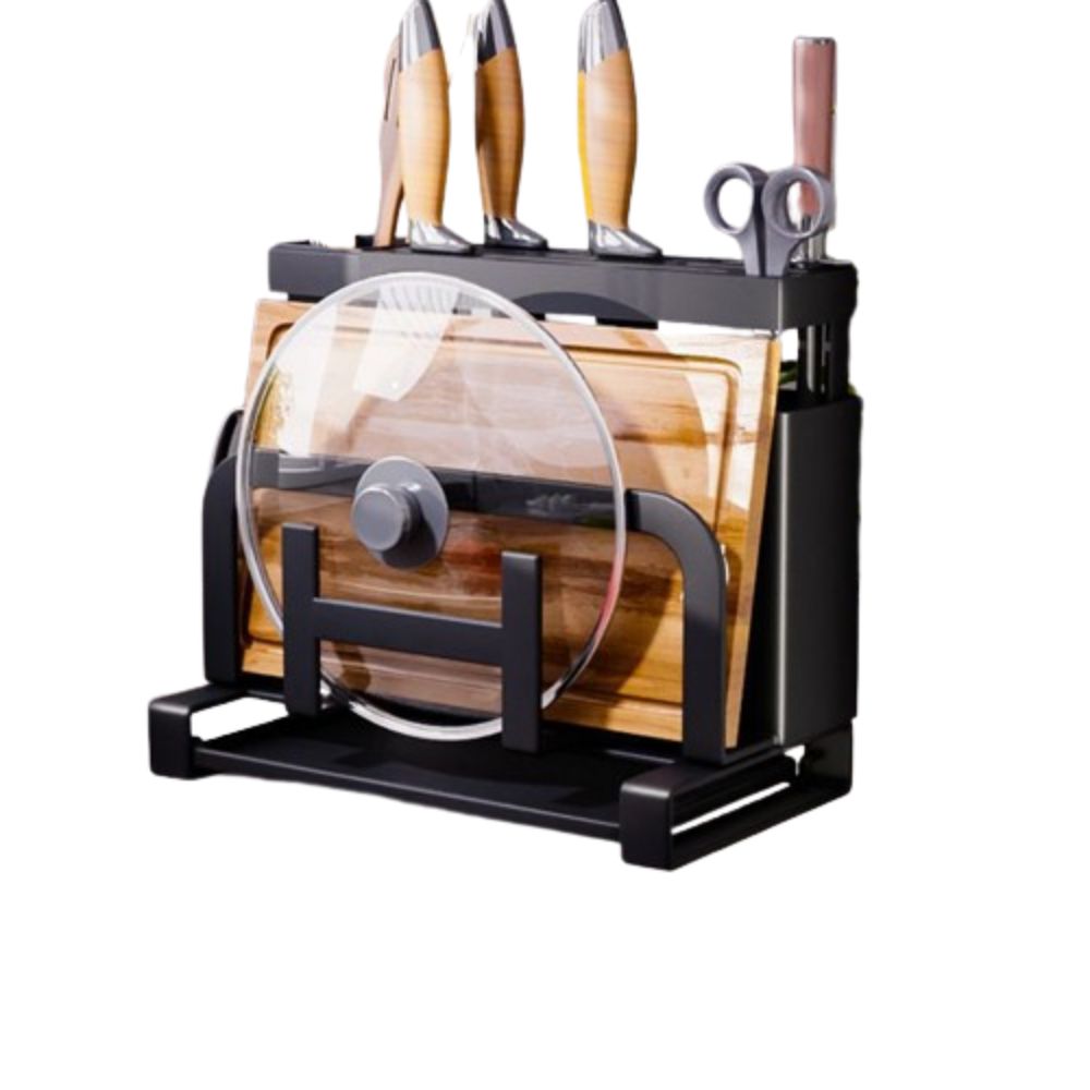 

Space-Saving Kitchen ChopsticksHolder Wall Mounted Tableware Rack Countertop Organizer 01 A-desktop