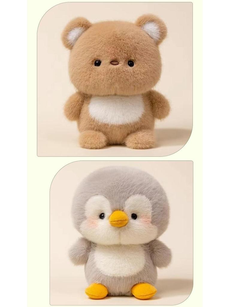 2025 Panda Plush Toy: Large Table Companion & Cute Ornament Doll