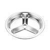 Thickened 304 Stainless Steel 3-Compartment Divided Plate