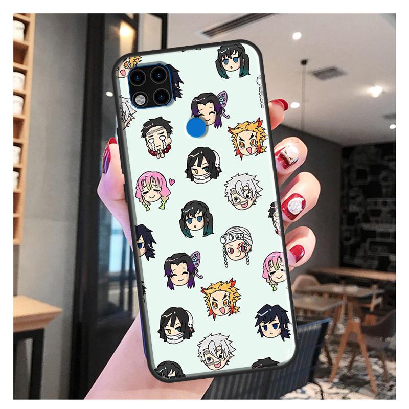 

Мягкий чехол Demon Slayer Kimetsu No Yaiba с аниме для Xiaomi Redmi Note 11 Pro Note 10 Pro Note 9 Pro 10S 9S 8T 9A 9C 9T Redmi Note 9S