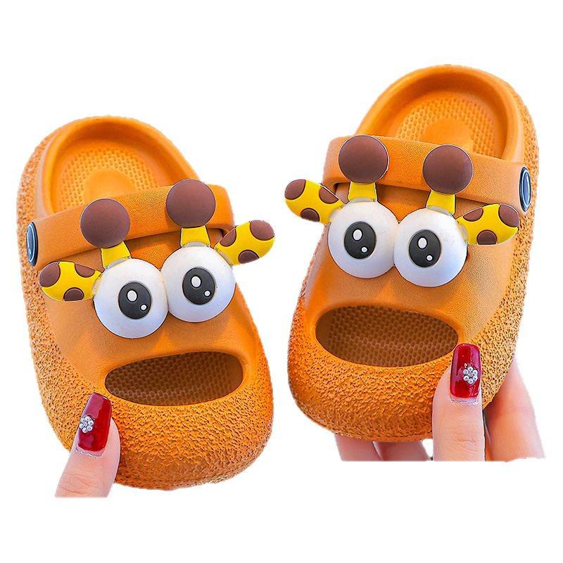 EVA Barn Tecknad Anti-halk Sandaler: Söta, Slitstarka, Mjukbottnade Tofflor för Pojkar och Flickor - Perfekta för Sommar & Inomhusbruk