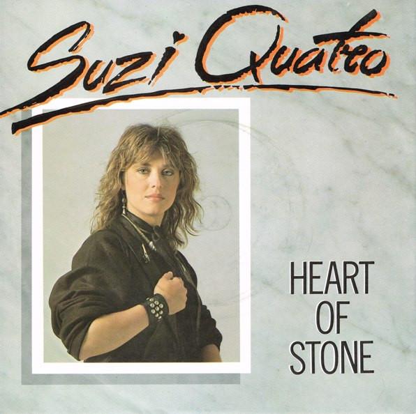 7inch Record SUZI QUATRO - Heart Of Stone POSP477 POLYDOR 1982 UK Rock Used