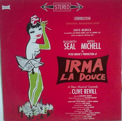 LP Record VARIOUS - Irma La Douce AOS2029 Columbia Specia UK Soundtracks & Musicals Used