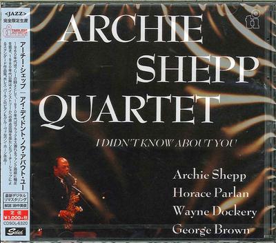 CD ARCHIE SHEPP - I Didn't Know About You CDSOL6320 Solid Records, 2015 Japan ObiJazz Gebraucht