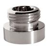 Brass Chrome-Plated Aerator Reduction F22 Gwx1/2" Male