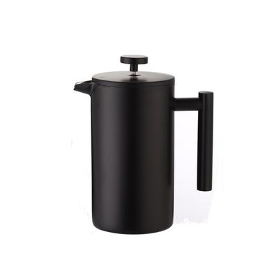 Cafetera de Prensa Francesa 350/600/800/1000/1500ml Sistema de Filtración de Doble Pared Cafetera Aislada Resistente al Calor