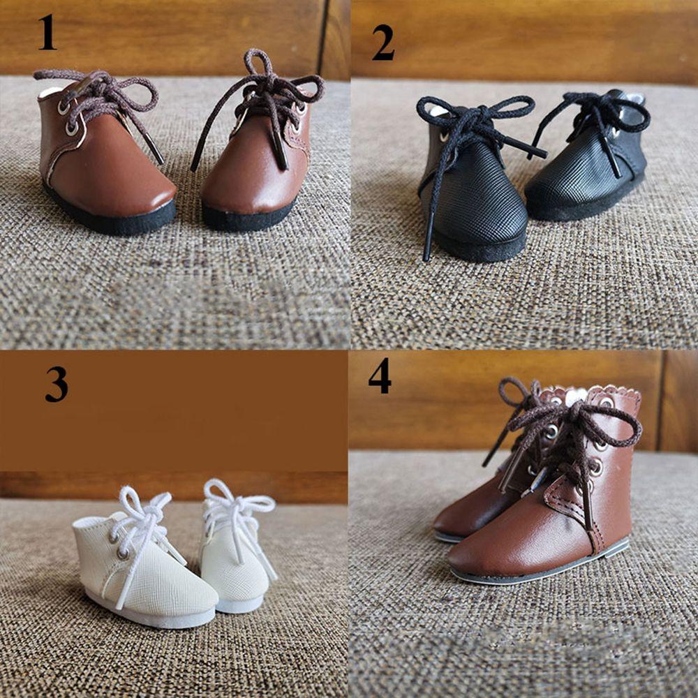 PU Leather 6 Styles 1/3 Differents Color Play House Accessories PU Leather Shoes 60cm Doll Boots