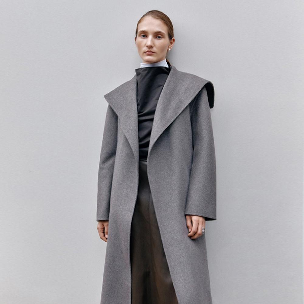 

She S miSS Wool Blend Sailor Collar Handmade Coat Swhcto41120 light beige/55