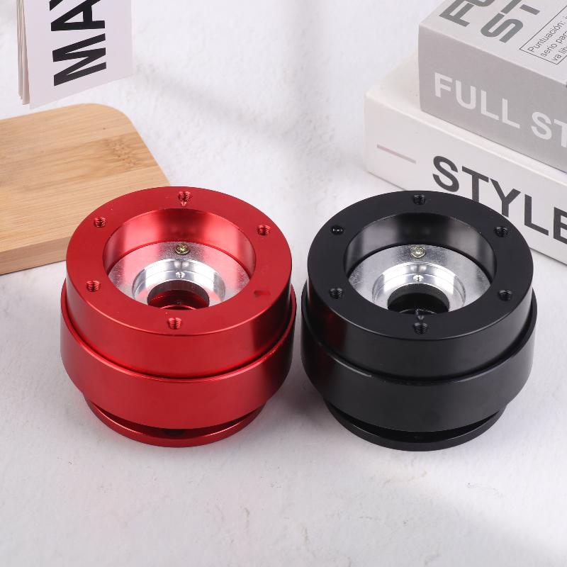 70Mm 6 Hole Racing Simulator Game Steering Wheel Quick Release Hub Adapter For R21 R16 R9 R5 Racing Game Steering Wheel