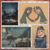 Retro Japanese Anime Girl Journey Poster - Kraft Paper Decorative Wall Art
