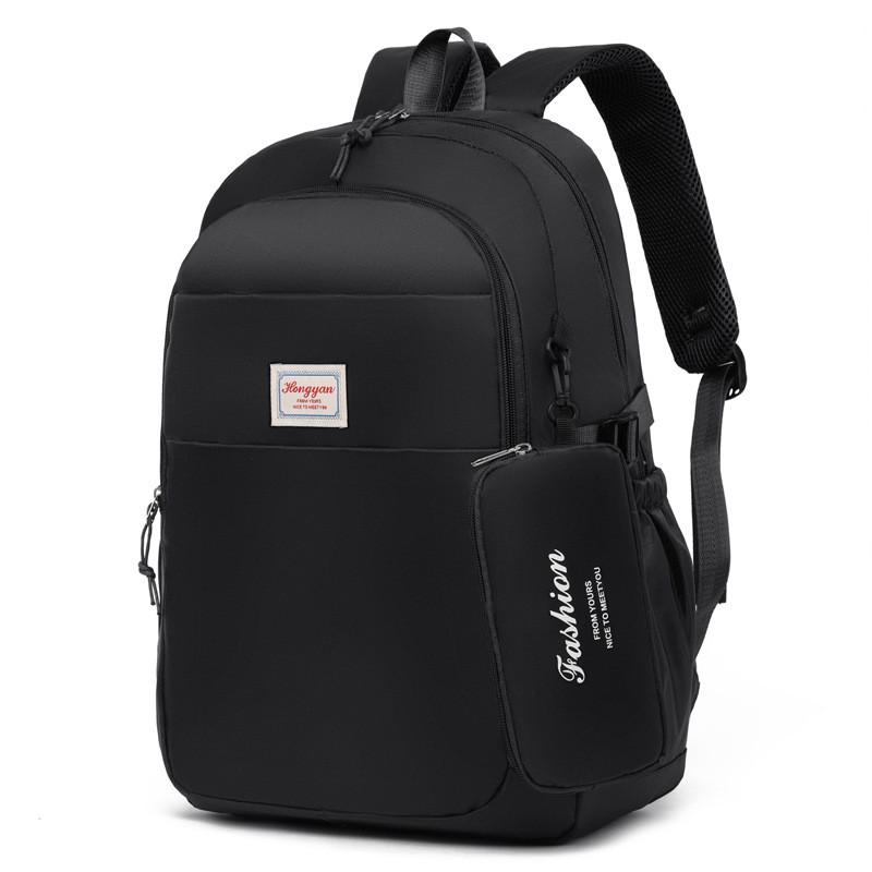 Student Backpack Large Capacity Waterproof Nylon School Bag With Reinforced Locking For Middle School Girls And Boys