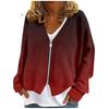 Womens Zip Up Sweaters Sweatshirts Long Sleeve Oversized Jackets Soft Casual Loose Tunic Tops