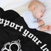 Outlaw mc Podpora Dárek Den díkůvzdání, Vánoce Klasická deka Vlastní designéři Deka na zdřímnutí Retro deky