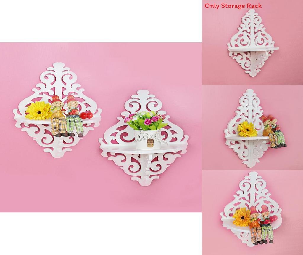 Kreatives Wandregal für Pflanzen aus PVC-Material zur Innendekoration