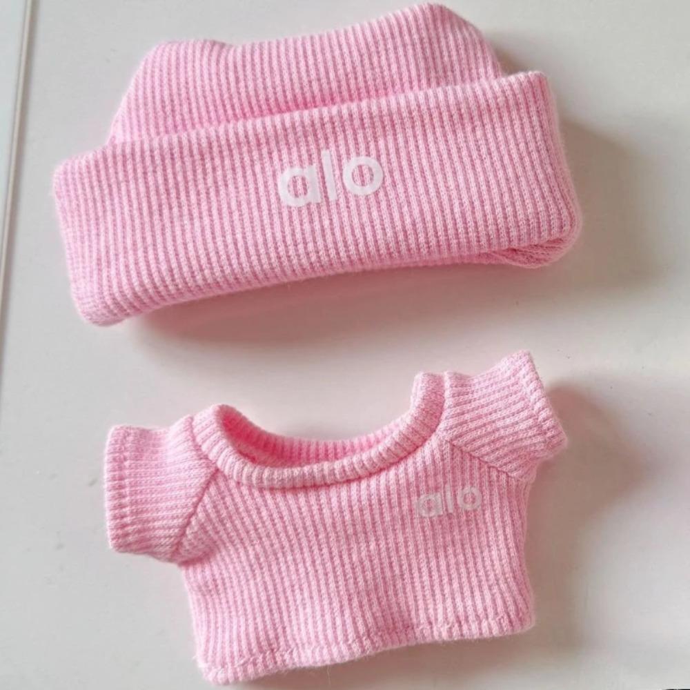 15/17cm panenka Oblečení volnočasový sportovní set pro Labubu oblečení raketa tenisové oblečení Outfit náhradní dekorace hračky doplňky