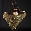 Belly Dance Costumes Hip Scarf Wrap Belt Skirt Sequins Triangle