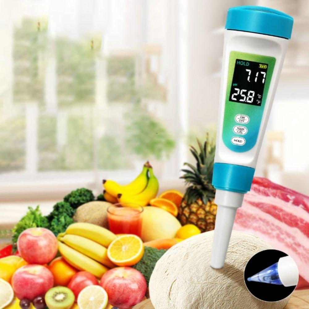 Digital Display PH Meter High Accuracy Water Quality Tester Acidity Analyzer  Food Testing