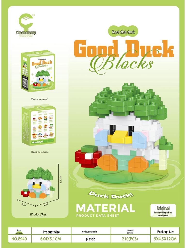 Compatible Lego Micro Cartoon Figurine Building Block - Educational Toy for Kids
