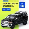 ABAP1 1:32er Maßstab Ram Mammoth 6x6 Automodell Spielzeug Türen zu öffnen Ton Licht Autos Rückzieher Legierungskörper Modelle für Kinder Spezielle Geschenke