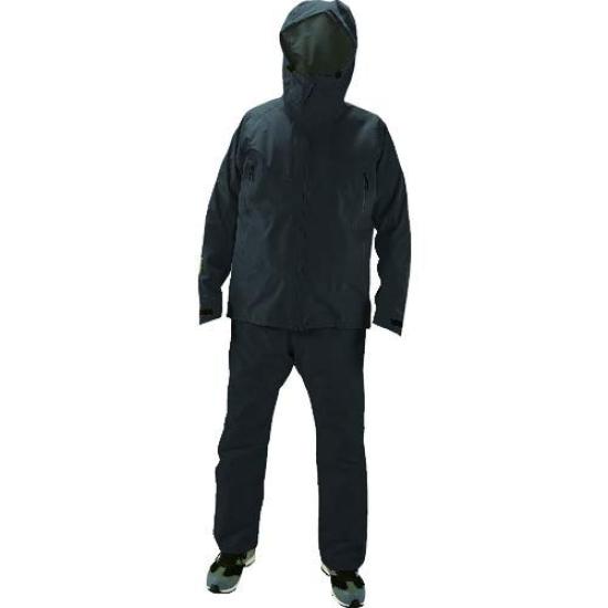 TRUSCO Vêtement de Pluie de Travail Noir 3L Gore-Tex GXPW-3L-BK