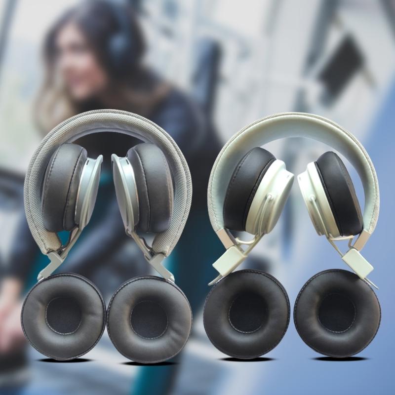 Ear Cushions High Density Memory Foam Earpads 70mm Comfortable Fit for Headphones For Long Listening Wear