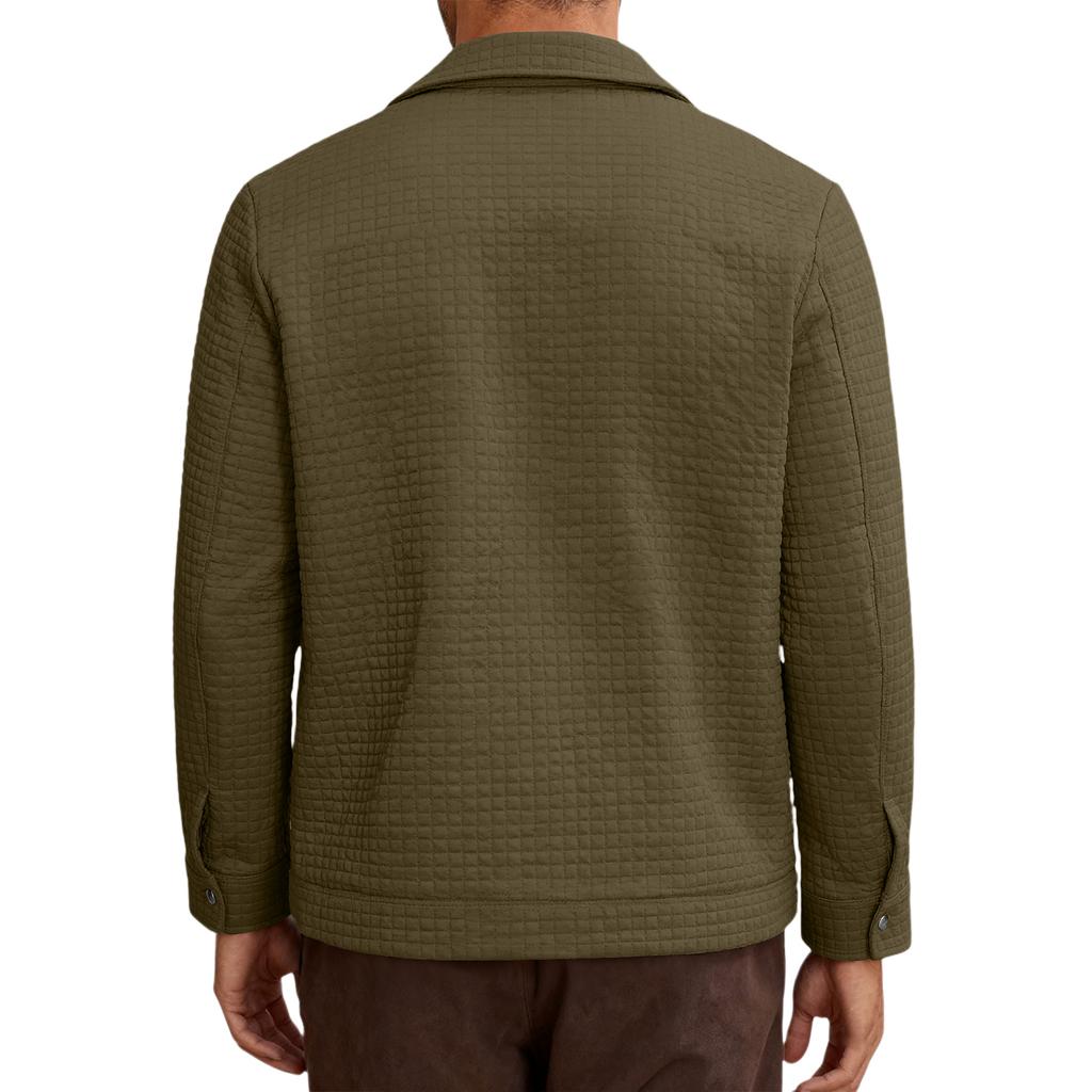 Men's Relaxed-Fit Casual Jacket Long-Sleeve Outerwear