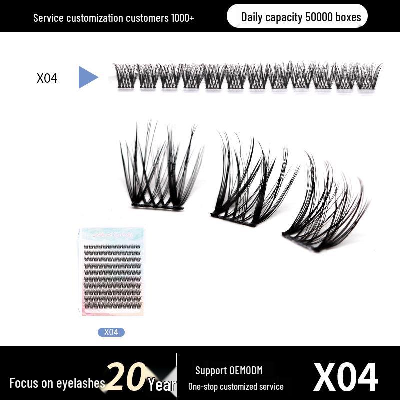 

X04 Natural-Look False Eyelashes: Exclusive for Southeast Asia, Europe, & America