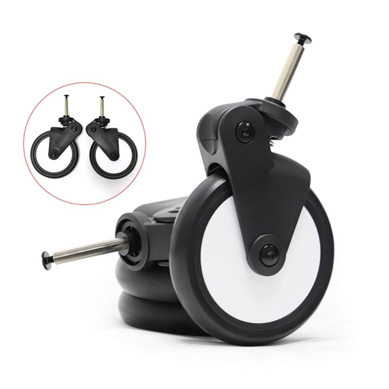 Baby Kinderwagen Gummiräder Baby Kinderwagen Vorder-/Hinterräder Ersatzzubehör für Yoya Vovo Rad Kinderwagen