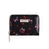 New Cherry Short Wallet PU Leather Large Capacity Cherry Bow Card Bag Lightweight Bowknot Card Bags Gril