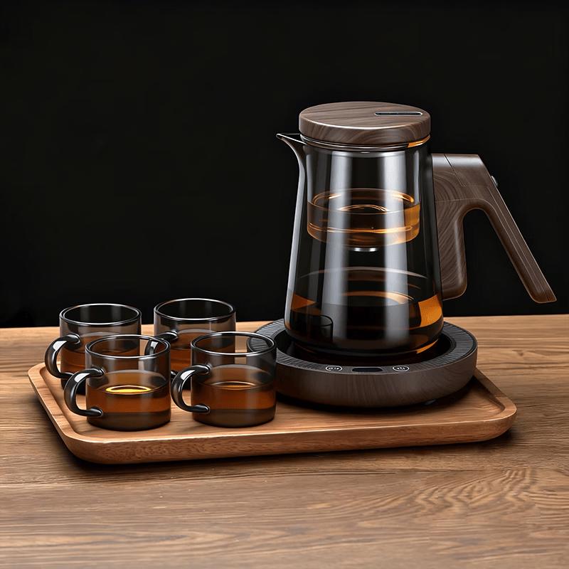 Magnetic Glass Tea Infuser Set
