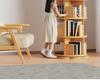 Solid Wood Rotating Bookshelf: Children's Picture Book and Toy Storage Rack