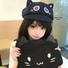 Wanderer Genshin Fairy Tale Cat Ear Cartoon Octagonal Beret for Women - Cute, Sweet, and Face-Slimming Versatile Hat