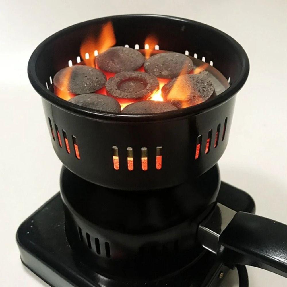 220V EU/UK Plug Coal Lighter Stove Portable Charcoal Burner Electric Stove Heating Coal